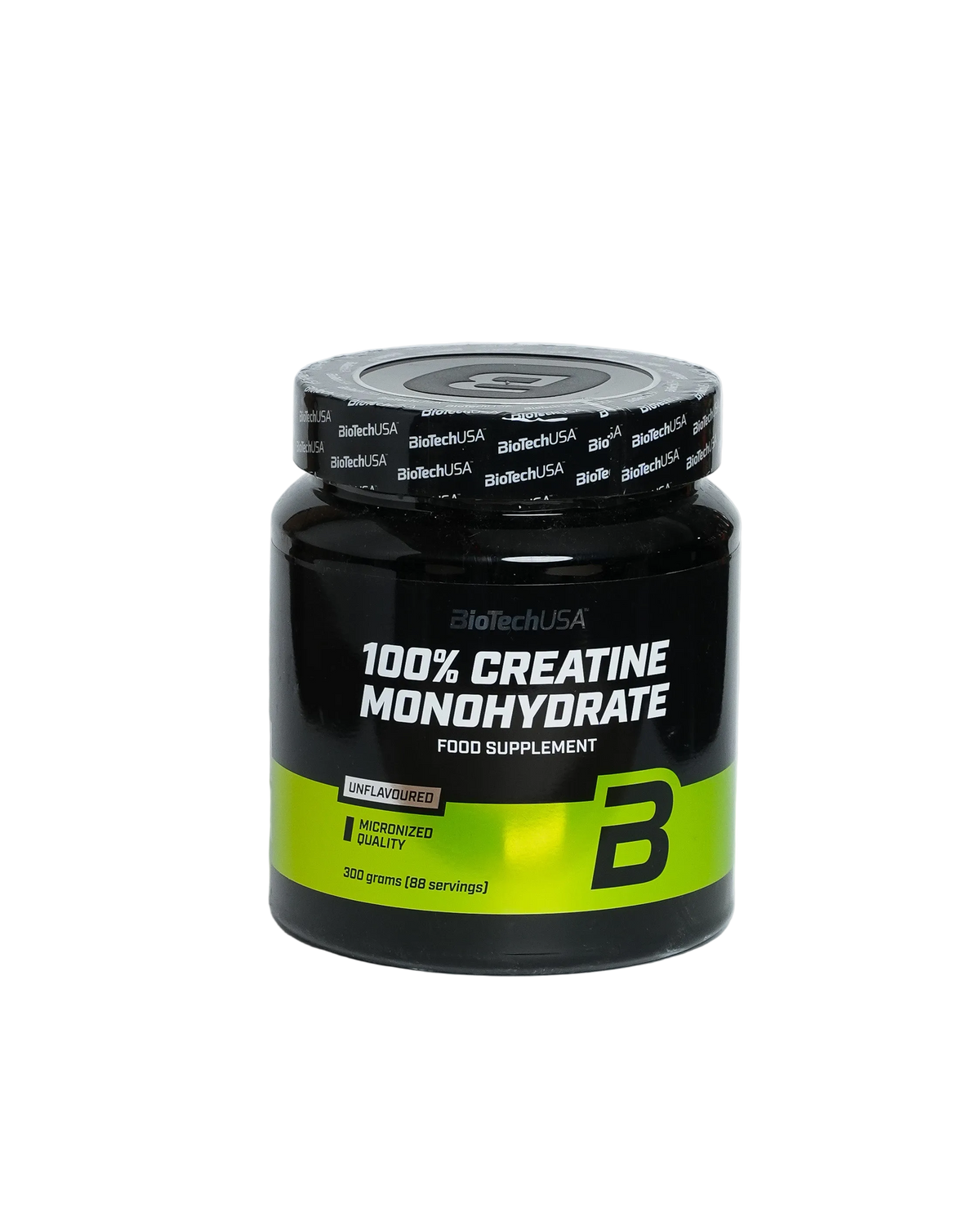 BioTechUSA 100% Creatine Monohydrate 300 g unflavored powder