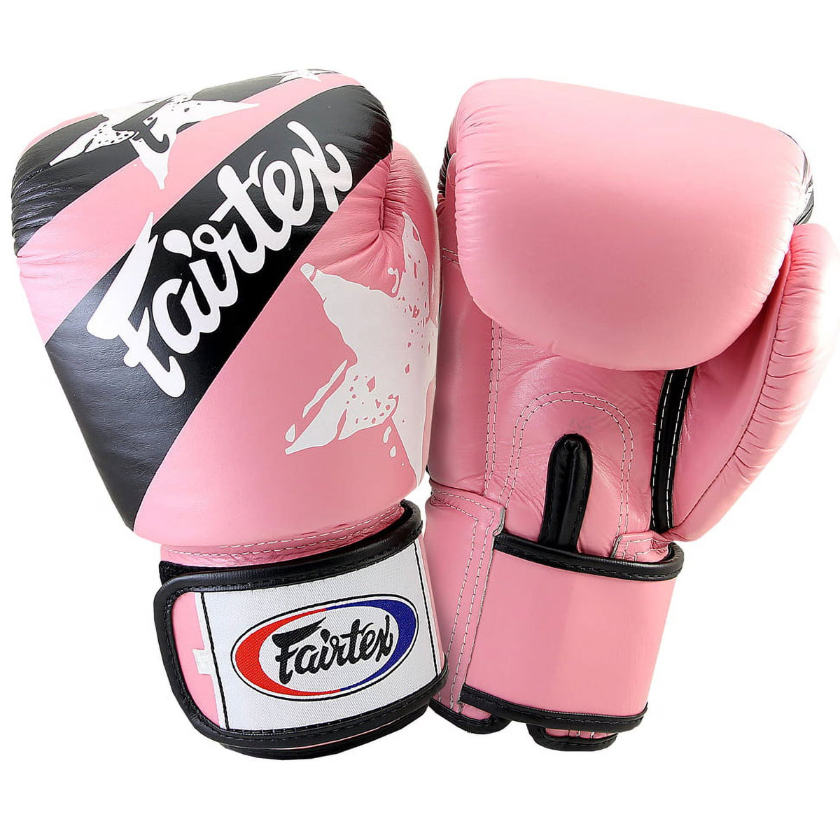 Fairtex Pink Star Boxing Gloves – Pair product photo 1
