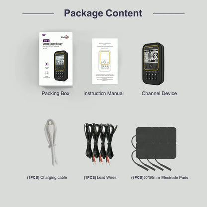 4 channel 2 in 1 tens EMS