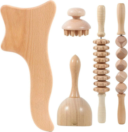 Wooden Massage Set