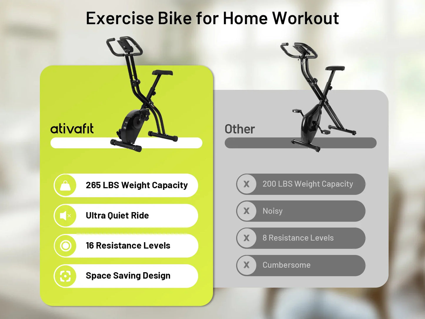 Foldable Exercise Bike