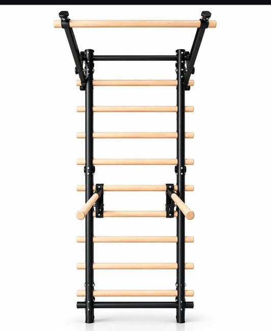 Wall-Mounted Swedish Ladder
