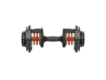 25kg adjustable dumbbell with dial weight selection