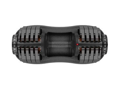 25kg adjustable dumbbell with dial weight selection