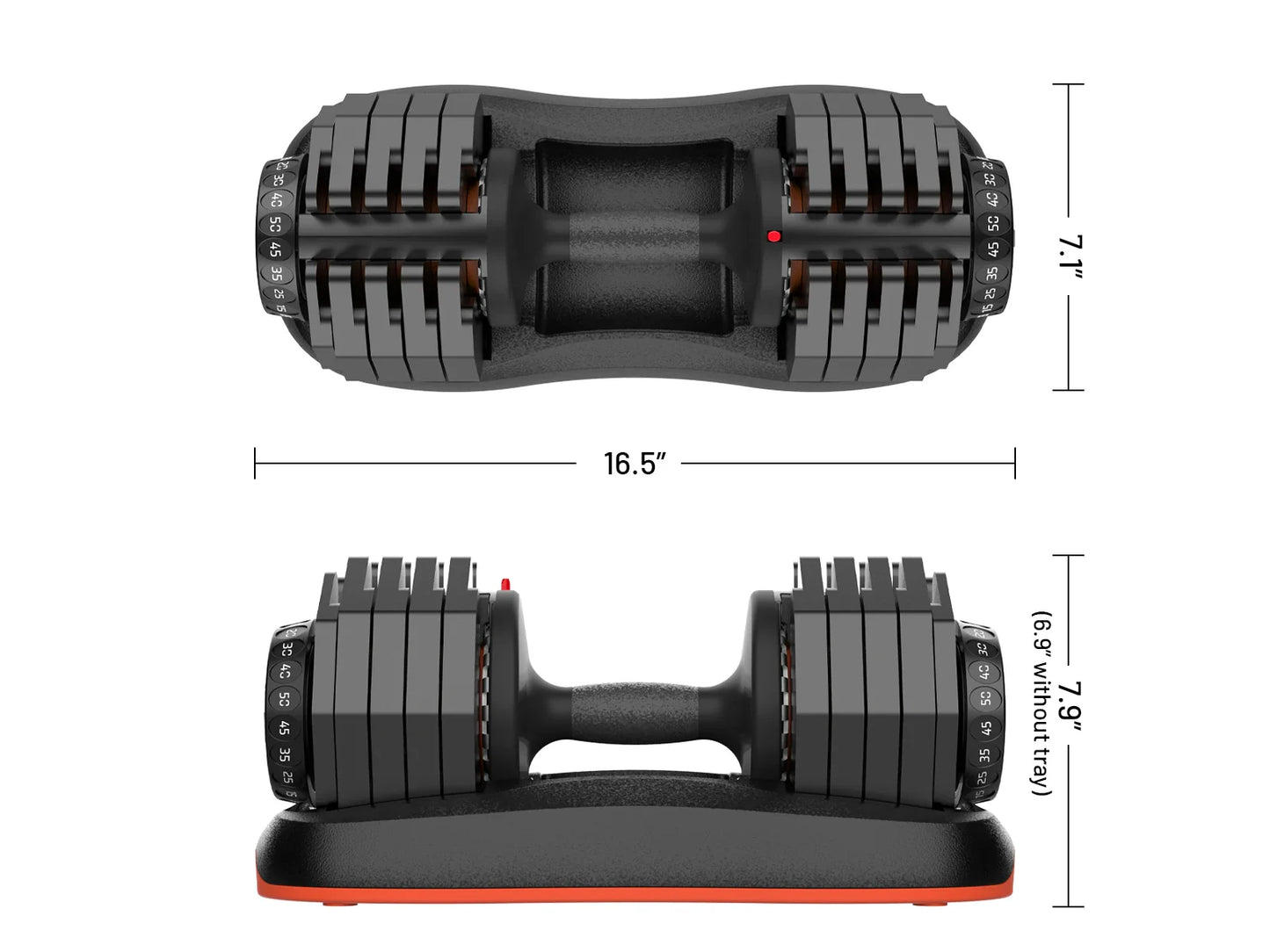 25kg Adjustable Dumbbell