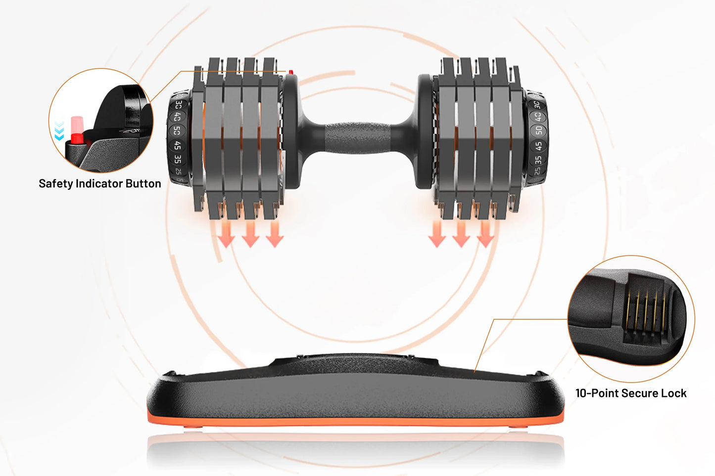 25kg Adjustable Dumbbell