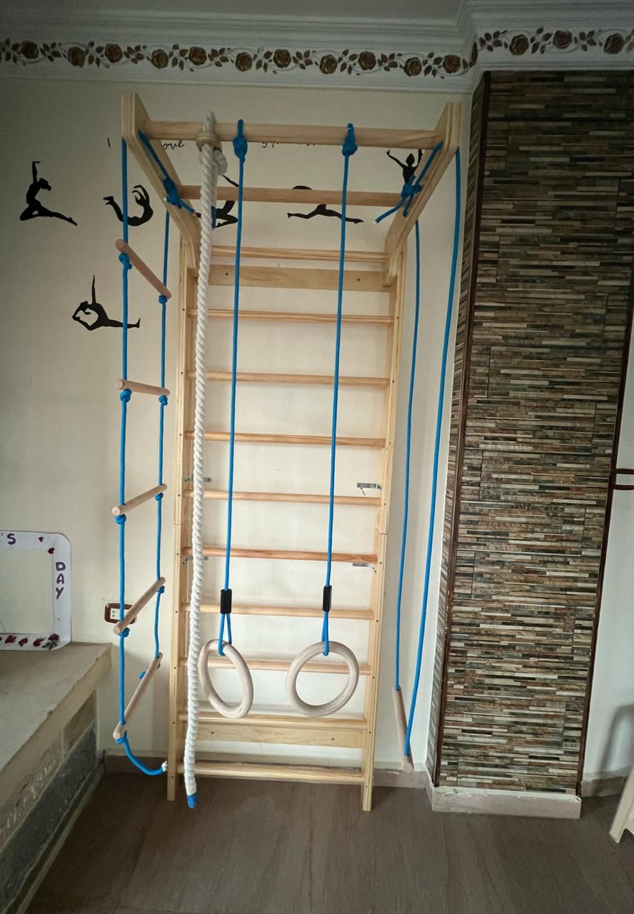 Wooden Wall Ladder Pro