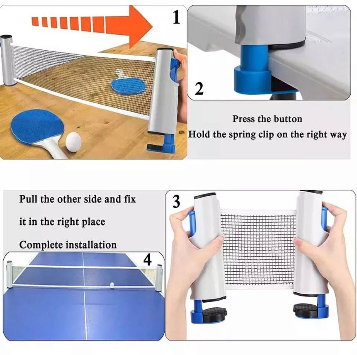 Portable Ping Pong Net