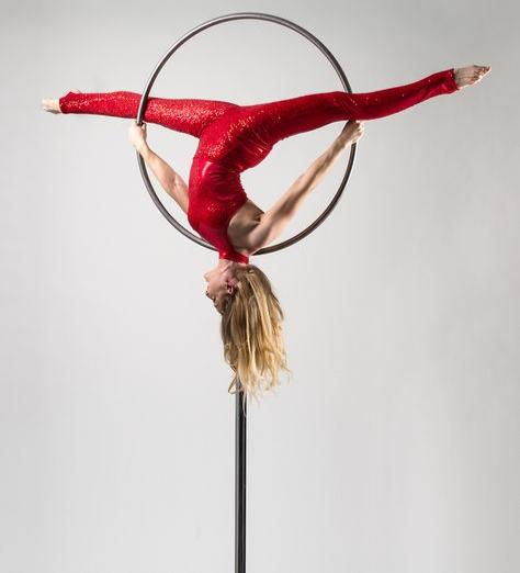 Lollipop Aerial Hoop – Freestanding Lyra