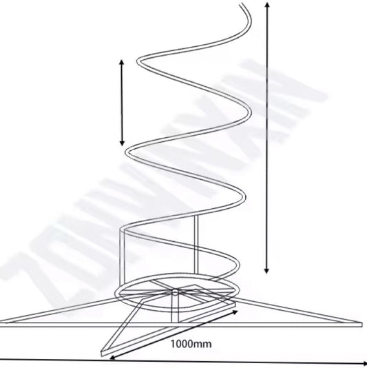 Lollipop Spiral – Freestanding Aerial Apparatus