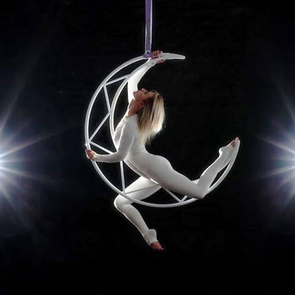 Aerial Moon – Crescent Lyra Hoop