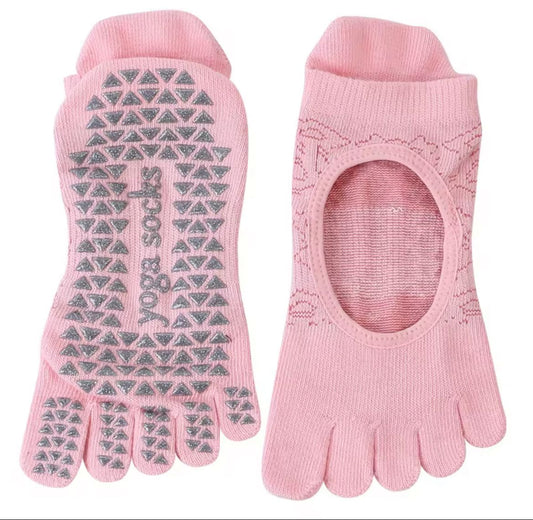 Five-Toe Grip Socks – Aerial & Pilates