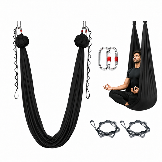Aerial yoga hammock complete kit