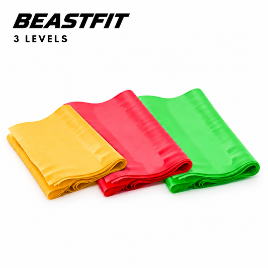 BEAST FIT latex resistance bands – 3 levels