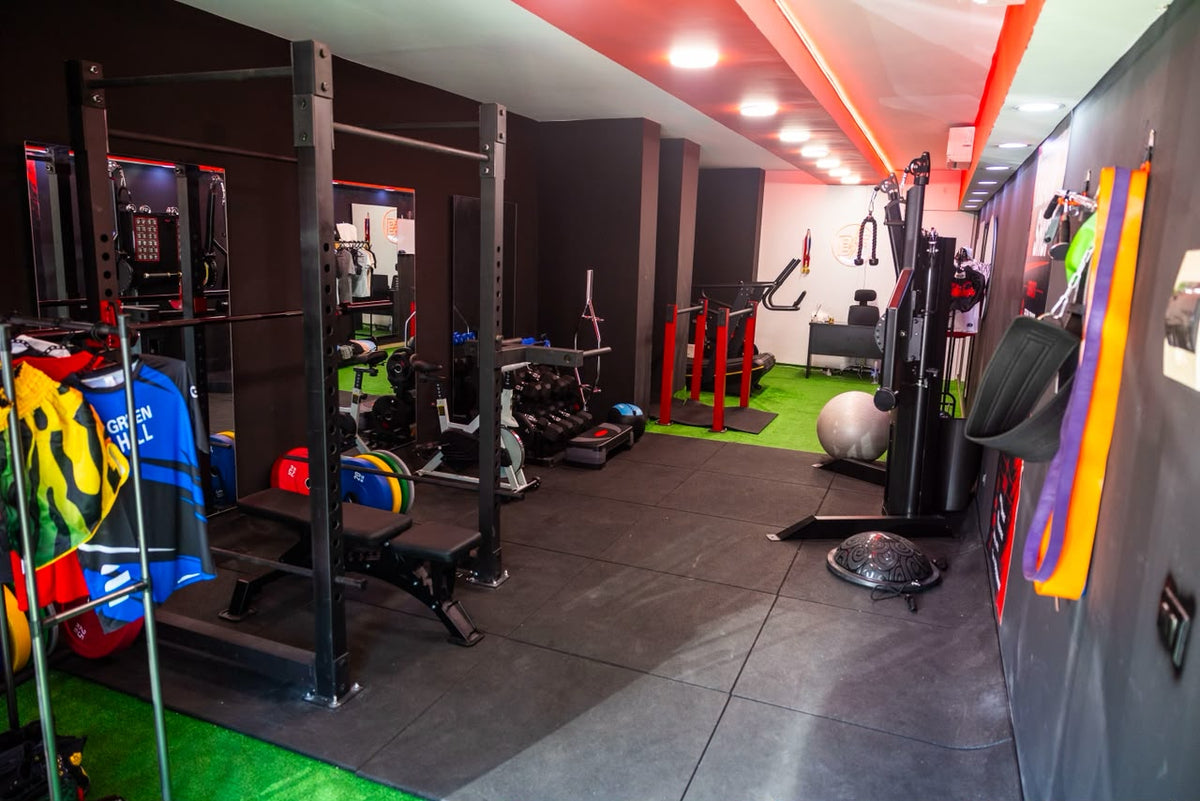 Inside the BeastFit private gym with strength equipment and training space