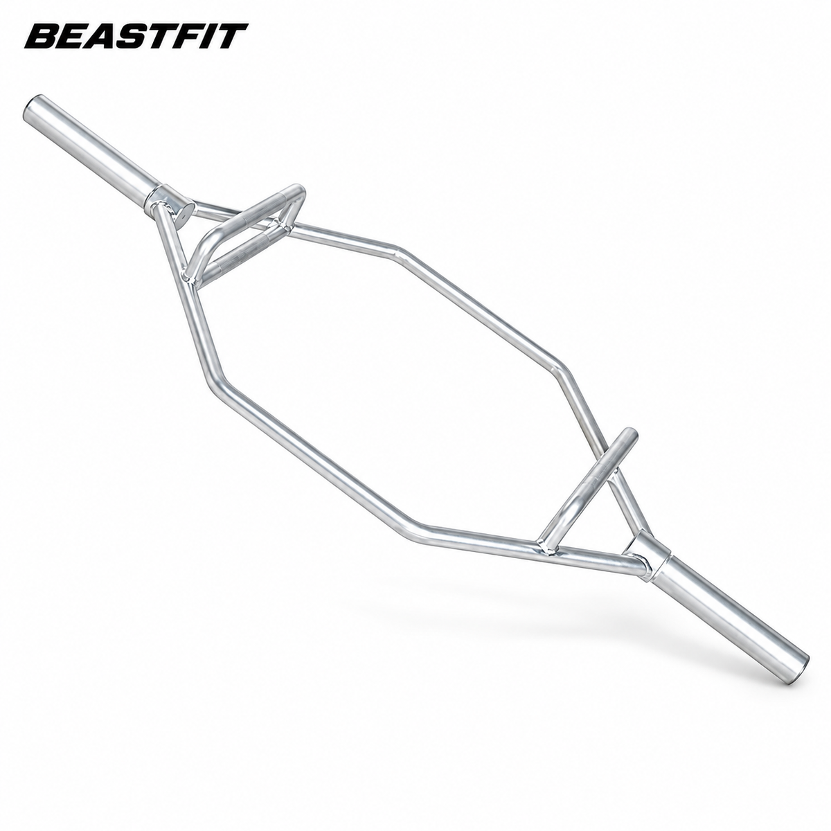 BEASTFIT trap bar deadlift bar on white background