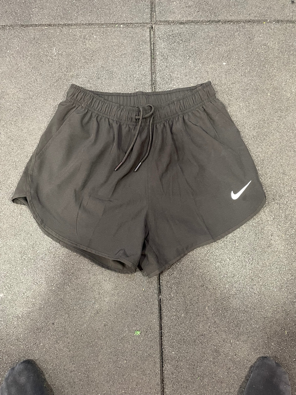 Men's black running shorts product detail