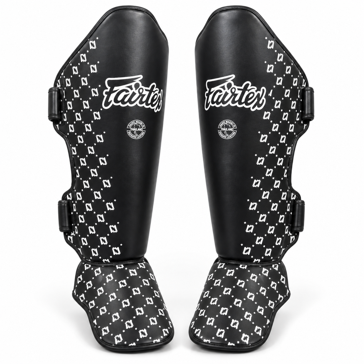 Fairtex Black Pattern Shin Guards – Pair