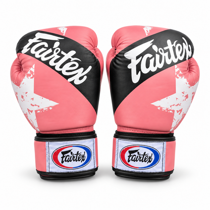 Fairtex Pink Star Boxing Gloves – Pair