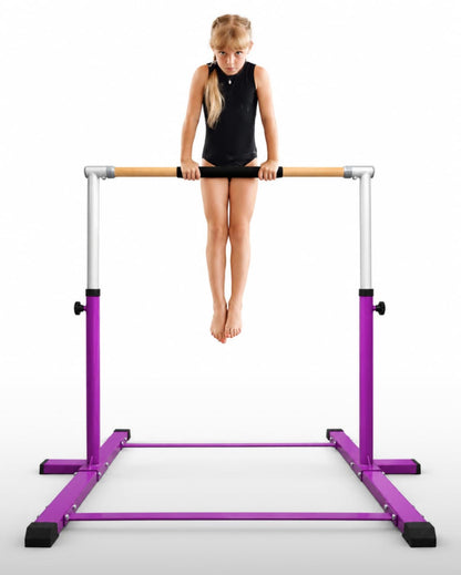BEAST FIT adjustable purple gymnastics bar