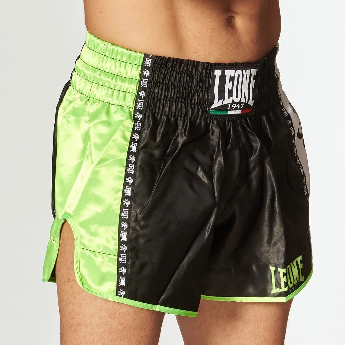 Leone Black Muay Thai Shorts product photo 2