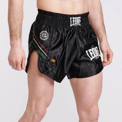 Leone Black & Neon Muay Thai Shorts product photo 2