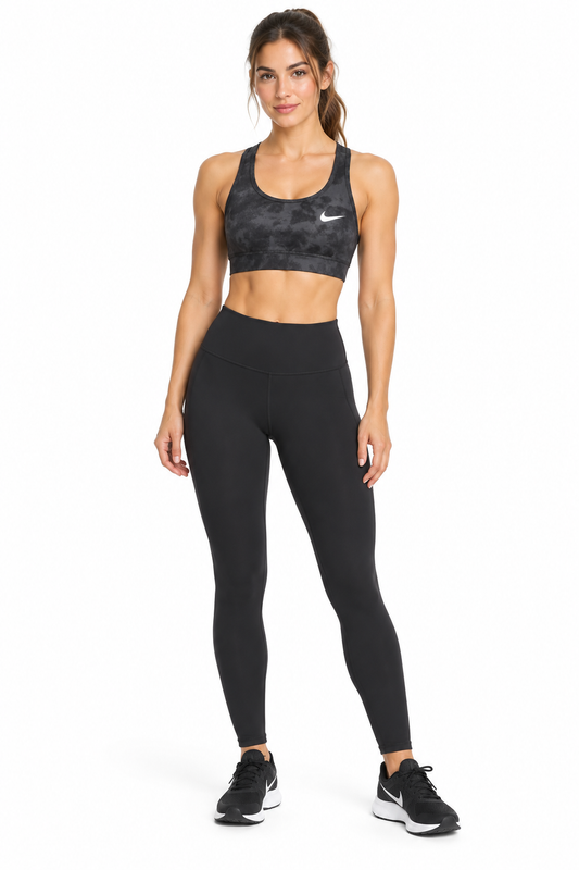 Nike women's sports bra on model