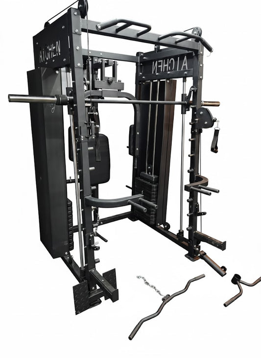 All-in-One Smith Machine & Functional Trainer | Multi-Functional Gym System