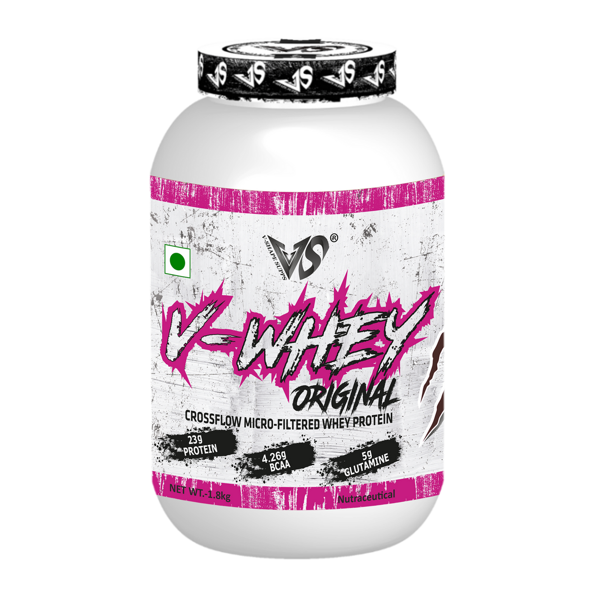 V-Shape V-Whey Original product packaging