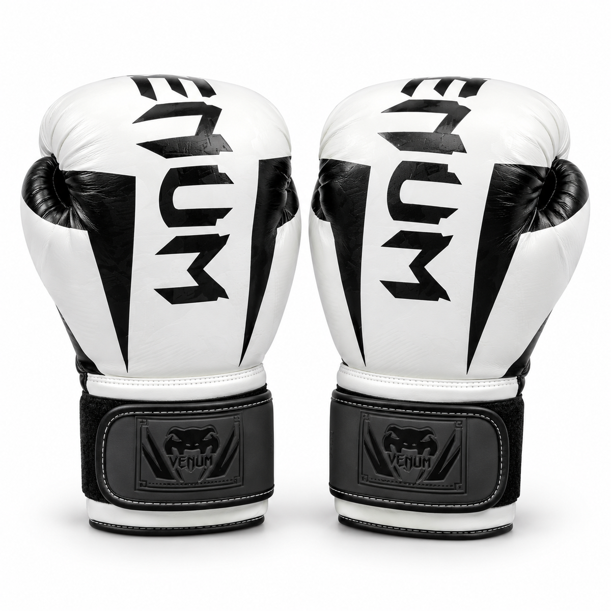 Venum White & Black Boxing Gloves – Pair